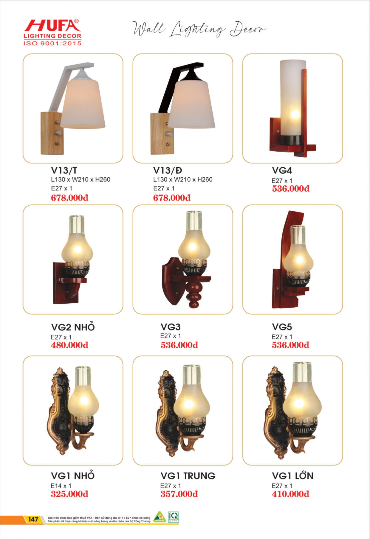 Bảng giá đèn LED HUFA 2026